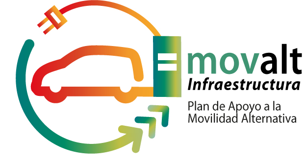 Plan MOVALT Infraestructura. Plan de Apoyo a la Movilidad Alternativa- Logotipo