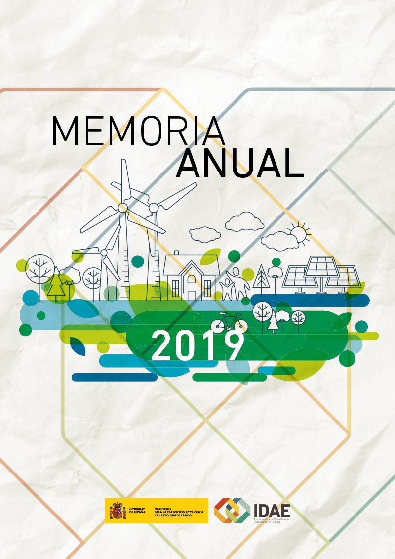 Cover Memoria anual IDAE 2019