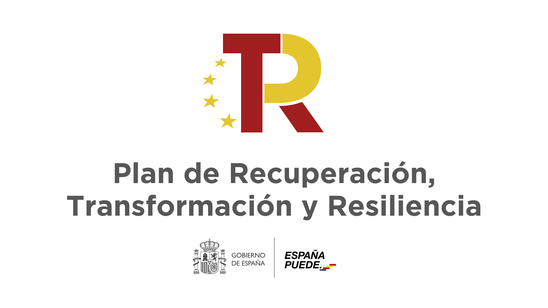 Logotipo Plan de Recuperación Transformación y Resiliencia