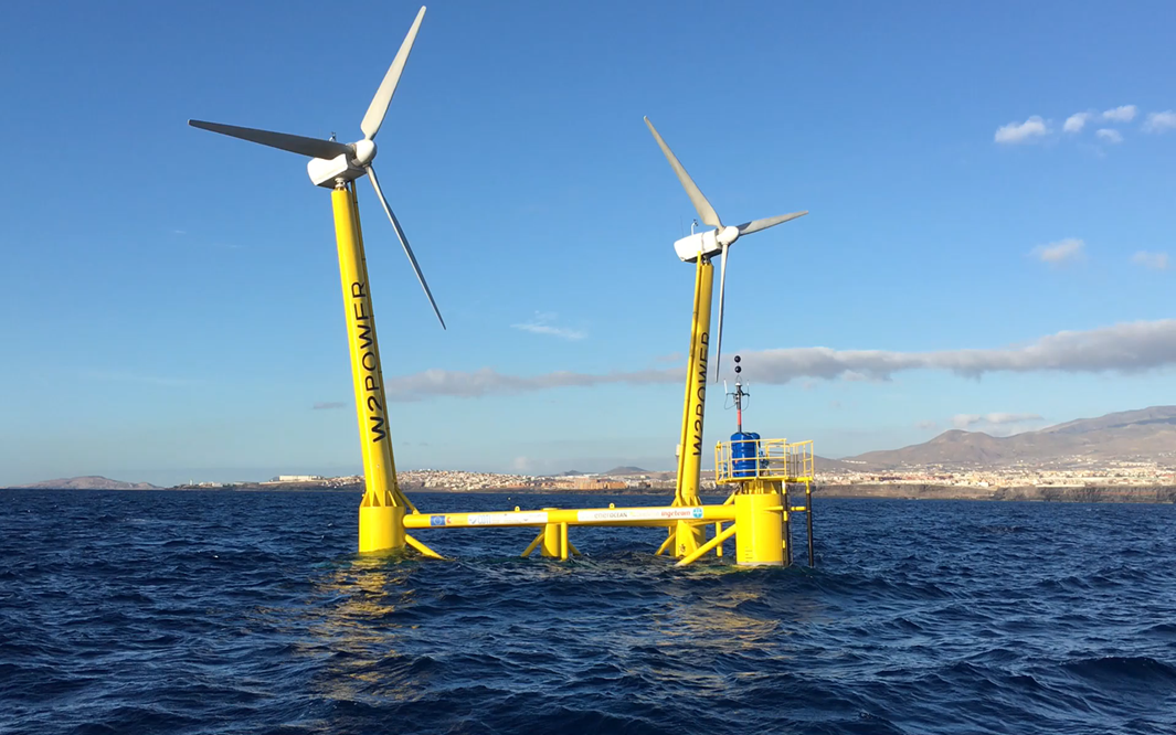 El MITECO  lanza la primera línea de ayudas para proyectos piloto demostradores  y plataformas de ensayo de renovables marinas  (Imagen de PLOCAN) 
