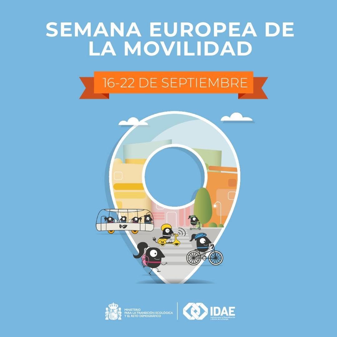 El espacio público es de tod@s 🏙️🌳

En la 𝗦𝗲𝗺𝗮𝗻𝗮 𝗘𝘂𝗿𝗼𝗽𝗲𝗮 𝗱𝗲 𝗹𝗮 𝗠𝗼𝘃𝗶𝗹𝗶𝗱𝗮𝗱 𝟮𝟬𝟮𝟰 apoyemos una movilidad más sostenible en el entorno compartido con
✔️Transporte público
✔️Bicicleta
✔️Desplazamientos a pie

#MobilityWeek

ℹ️ bit.ly/3Zh8N5X